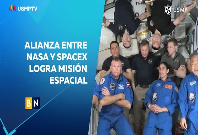 TRIPULACIÓN ESPACIAL DEL CREW 7 LLEGÓ A ESTACIÓN ESPACIAL INTERNACIONAL
